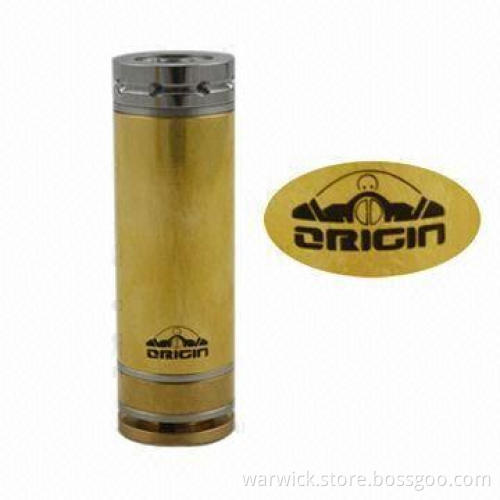 E-cigarettes, Mechanical Mod Origin Clone, Made of SS/Brass Material, Sample Orders Welcomed
